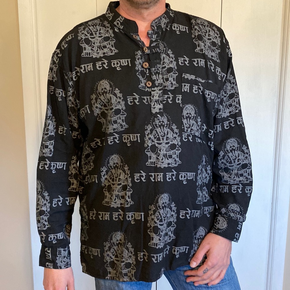 Yoga tunic made in Nepal